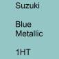 Preview: Suzuki, Blue Metallic, 1HT.